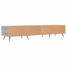 Walplus Tv Cabinet Grey Sonoma 150X36X30 Cm Engineered Wood - thumbnail 8