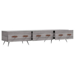 Walplus Tv Cabinet Grey Sonoma 150X36X30 Cm Engineered Wood - thumbnail 6