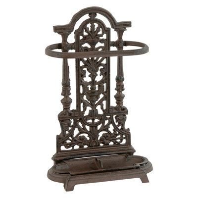 Woodside Ornate Vintage Cast Iron Umbrella/walking Stick Stand - image 1
