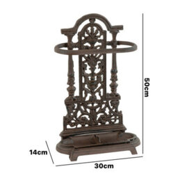 Woodside Ornate Vintage Cast Iron Umbrella/walking Stick Stand - thumbnail 4