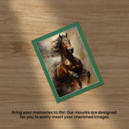 Ak Frames 8X6 Emerald Picture Mounts To Fit 7X5 Aperture Size - Mount Board Only (No Frame Included) - thumbnail 5