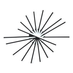 Thehotsale Black Modern 9-Arm Design Led Ceiling Light For Various Rooms, White Light 111Cm Dia - thumbnail 7