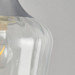Litecraft Alia Chrome Easy Fit Lamp Shade - thumbnail 5