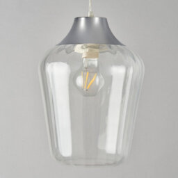 Litecraft Alia Chrome Easy Fit Lamp Shade - thumbnail 4