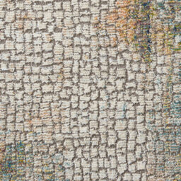 Ivory/multicolour Floral Luxurious Modern Easy To Clean Rug For Living Room, Bedroom And Dining Room-61Cm X 122Cm - thumbnail 4