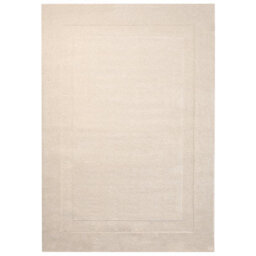 Beliani Rug Kargil Off-White 160 X 230 Cm Wool - thumbnail 1