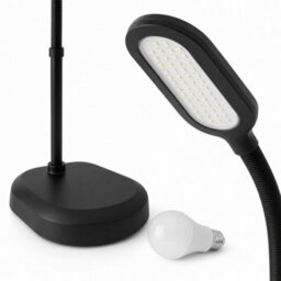 Daylight Led Floor Lamp - Modern Free Standing Reading Light 12W - thumbnail 2