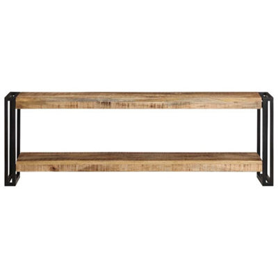 Berkfield Industrial Tv Cabinet 120X30X40 Cm Rough Mango Wood - image 1