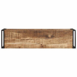 Berkfield Industrial Tv Cabinet 120X30X40 Cm Rough Mango Wood - thumbnail 3