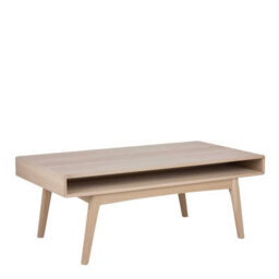 Wyld Haus Mossbloom White Oak Coffee Table With Open Shelf 1300X700X500mm - thumbnail 3