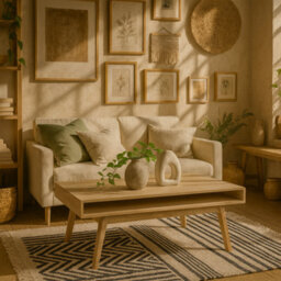 Wyld Haus Mossbloom White Oak Coffee Table With Open Shelf 1300X700X500mm - thumbnail 2