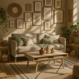 Wyld Haus Mossbloom White Oak Coffee Table With Open Shelf 1300X700X500mm - thumbnail 1