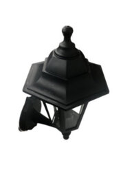 CGC Lighting Cgc Black Outdoor Wall Lantern Traditional Vintage Light Garden Porch Patio Door Lamp Ip44 Weatherproof Polycarbonate E27 Screw - thumbnail 6
