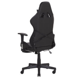 Beliani Gaming Chair Victory Faux Leather Dark Grey - thumbnail 6
