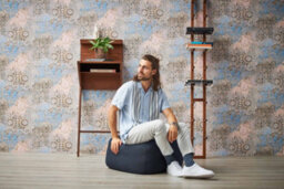 As Creation Bricoflor Non-Woven Wallpaper, Funky Wallpaper, Moroccan & Tiled, Oriental In Beige, Cream, Blue - 10,05 X 0,53 M - thumbnail 7