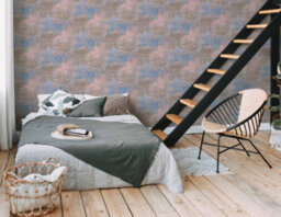 As Creation Bricoflor Non-Woven Wallpaper, Funky Wallpaper, Moroccan & Tiled, Oriental In Beige, Cream, Blue - 10,05 X 0,53 M - thumbnail 1