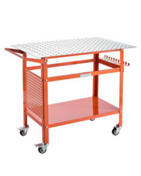 "Vevor Welding Table, 40"" X 24"" Welding Workbench Table With 800Lbs Static Weight Capacity, Movable Steel Work Bench" - thumbnail 1