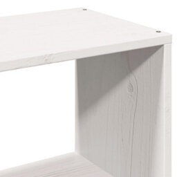Berkfield Bookcase Bed Without Mattress White 160X200Cm Solid Wood Pine - thumbnail 9