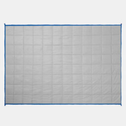OHS Weighted Blanket Supersoft Stress Anxiety Relief, Blue/grey - 3Kg 100 X 150Cm - thumbnail 4