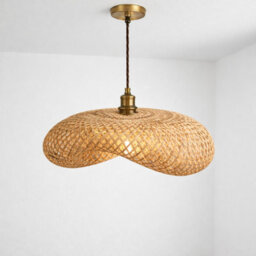 CGC Interiors Cgc Arina Bamboo Easy Fit Hand Made Lampshade - thumbnail 1