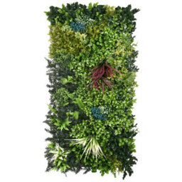 Artificial Plant Flower Living Wall Panels Realistic Indoor/outdoor Garden 50Cm X 1M Home, Office, Cafe, Shop, Salon, Wedding (Lus