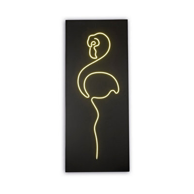 Luminosa Lighting Luminosa Trazos Bird Picture Wall Lamp, 22W Led, 4000K, Lm, Matt Black, 3Yrs Warranty - image 1