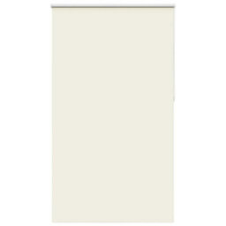 Berkfield Roller Blind Blackout Off White 130X210 Cm Fabric Width 126.6 Cm Polyester - thumbnail 1