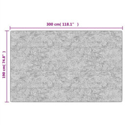 Berkfield Rug Washable Multicolour 190X300 Cm Anti Slip - thumbnail 8