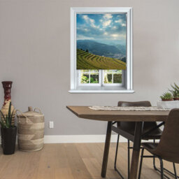 Lister Cartwright Photographic Blackout Roller Blinds For Bedroom Windows - (150 X 140 Cm) - Agriculture - thumbnail 4