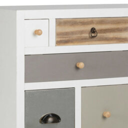 Wyld Haus Malaga White Chest 13 Multicoloured Drawers By - thumbnail 4
