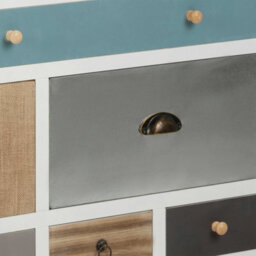 Wyld Haus Malaga White Chest 13 Multicoloured Drawers By - thumbnail 5