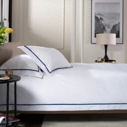 The Lyndon Company Boutique Hotel Hampstead 200 Thread Count Cotton Duvet Cover Set - thumbnail 2