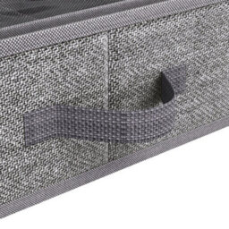 Thehotsale Grey Two Pieces Of Non-Woven Storage Organisers Under Bed Storage - thumbnail 6