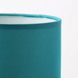 Orsina Evaine Teal Acrylic Ball Table Lamp - thumbnail 2