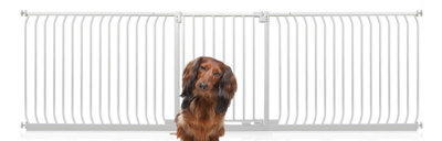 Bettacare Elite Pressure Dog Gate, 271Cm - 280Cm, Matt White, Pressure Fit Pet Gate For Dog And Puppy - image 1