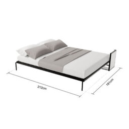 Wallbedking Murphy Bed Horizontal 150Cm X 200Cm Studio Wall Bed, Fold-Down Guest Bed For Small Rooms, Apartments And Studios - thumbnail 3