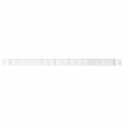 Berkfield Arched Gabion Raised Bed 800X100X50 Cm Galvanised Iron - thumbnail 3