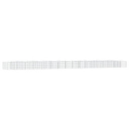 Berkfield Arched Gabion Raised Bed 800X100X50 Cm Galvanised Iron - thumbnail 2