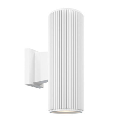 Luminosa Lighting Luminosa Rando Outdoor Up Down Wall Lamp White, Ip54