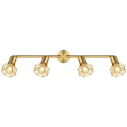 Luminosa Lighting Luminosa Xara I Ceiling Spotlight Bar Gold Colors 4X E14 - thumbnail 4