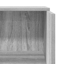 Berkfield Reception Desk Grey Sonoma 55X50X103.5 Cm Engineered Wood - thumbnail 8