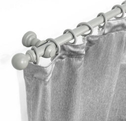 Lister Cartwright  28 mm Wooden Curtain Poles Fixed Length (Truffle Ball, 300 Cm) - thumbnail 4