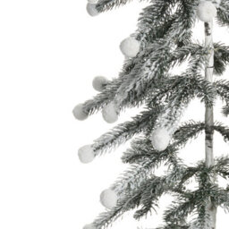 Beliani Outdoor Decoration Led Hasslan Christmas Tree 125 Cm White - thumbnail 6