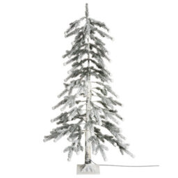 Beliani Outdoor Decoration Led Hasslan Christmas Tree 125 Cm White - thumbnail 5