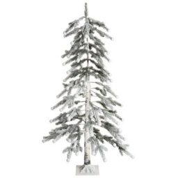Beliani Outdoor Decoration Led Hasslan Christmas Tree 125 Cm White - thumbnail 4