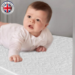istyle mode Cot Mattress Breathable & Waterproof Removable Washable Cover, Anti Allergy, White (120 X 60 X 5 Cm) - thumbnail 3