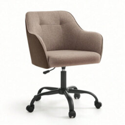 LEDREM Office Chair, Swivel Chair, Desk Chair, Makeup Vanity Chair, Adjustable Height, Armrests, 110 Kg Load - thumbnail 3