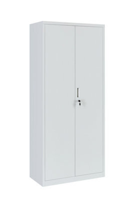 MMT Funiture Designs Metal Storage Cabinet - Closet Storage For Office, Bedroom, Living Room, Garage Lockable Storage Cabinet 4 Adjustable Shelves - image 1