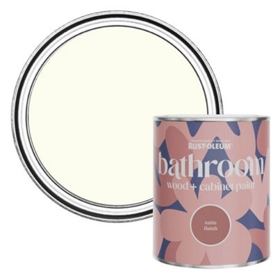 Rust-Oleum Porcelain Satin Bathroom Wood & Cabinet Paint 750Ml - image 1