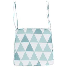 Beliani Set Of 2 Garden Chair Cushions Terni 37 X 34 Cm Light Blue - thumbnail 5